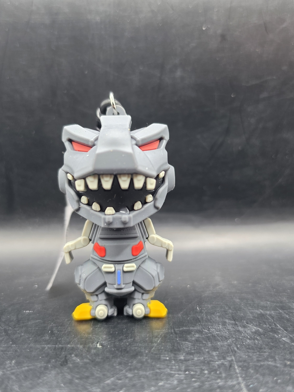 Transformers Cyberwold Series 1 Figural Bag Clip Keychain Grimlock (A)